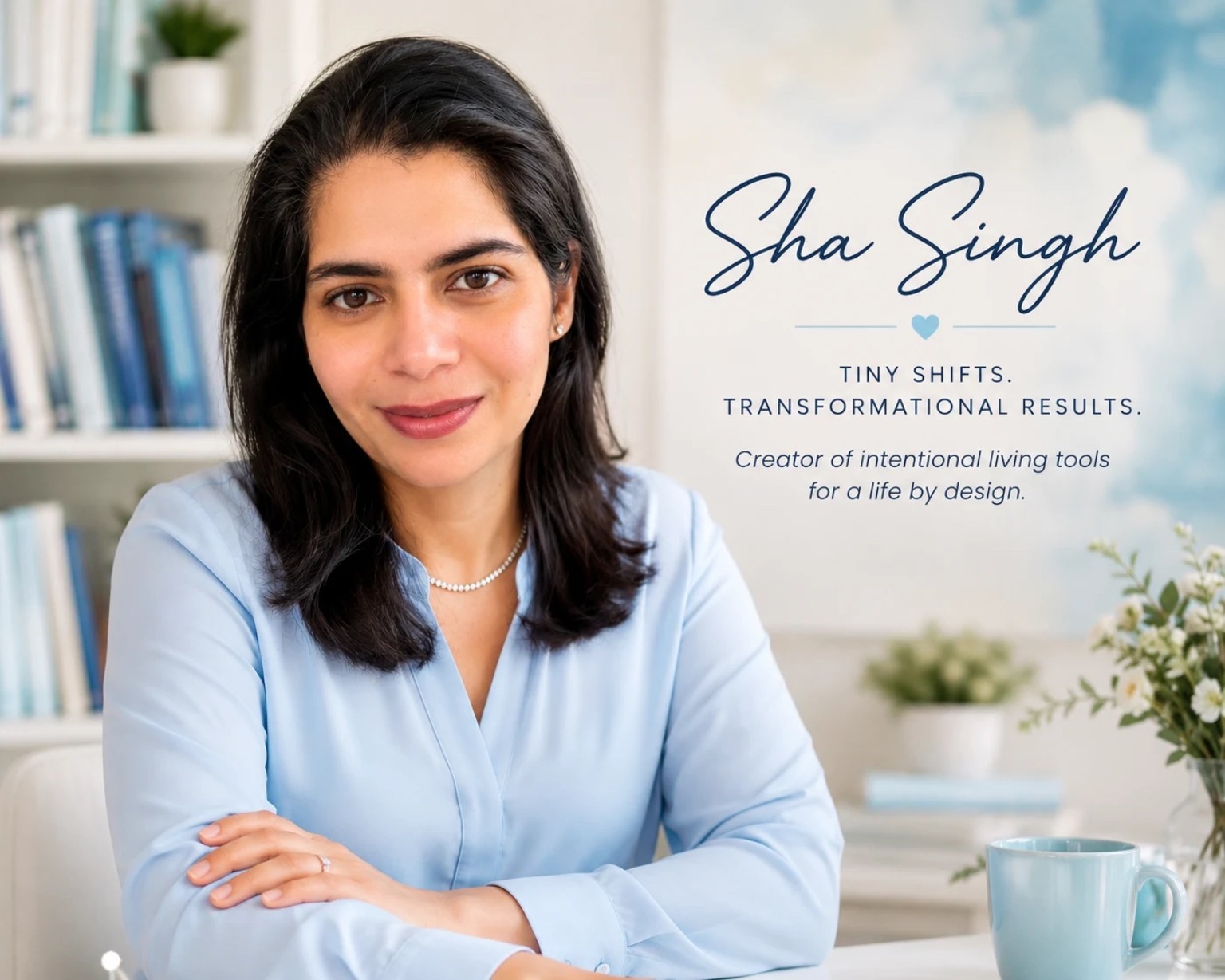 Sha Singh, creator of intentional living tools